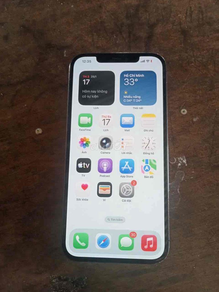 iPhone 12 Pro Max 256GB Xanh Dương. Mua bán Điện thoại tại Huyện Thoại Sơn An Giang được đăng bởi Giang Hoàng hình 1