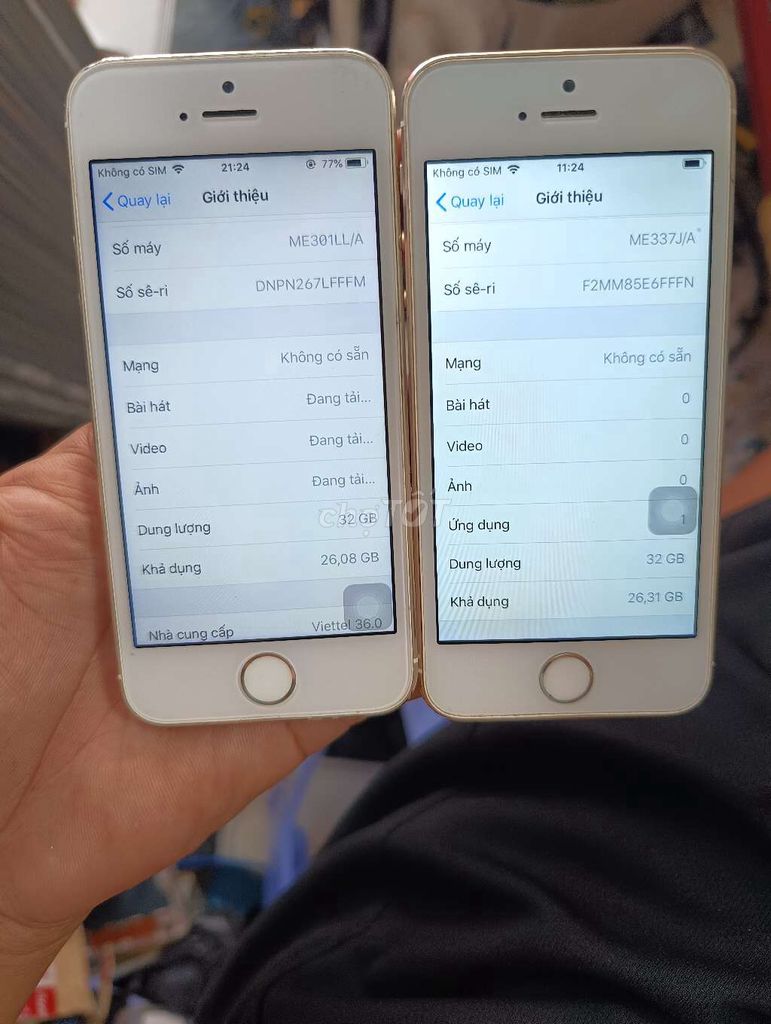 Apple iPhone 5S 32GB Vàng mất vân tay. Mua bán Điện thoại tại Thành phố Thủ Đức Tp Hồ Chí Minh được đăng bởi v hung cuong  hình 1
