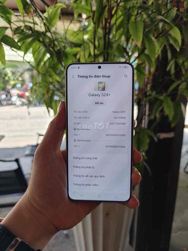 Samsung Galaxy S24+ 12GB/256GB Vàng. Mua bán Điện thoại tại Quận 8 Tp Hồ Chí Minh được đăng bởi Út Thuỷ Jessica hình 1