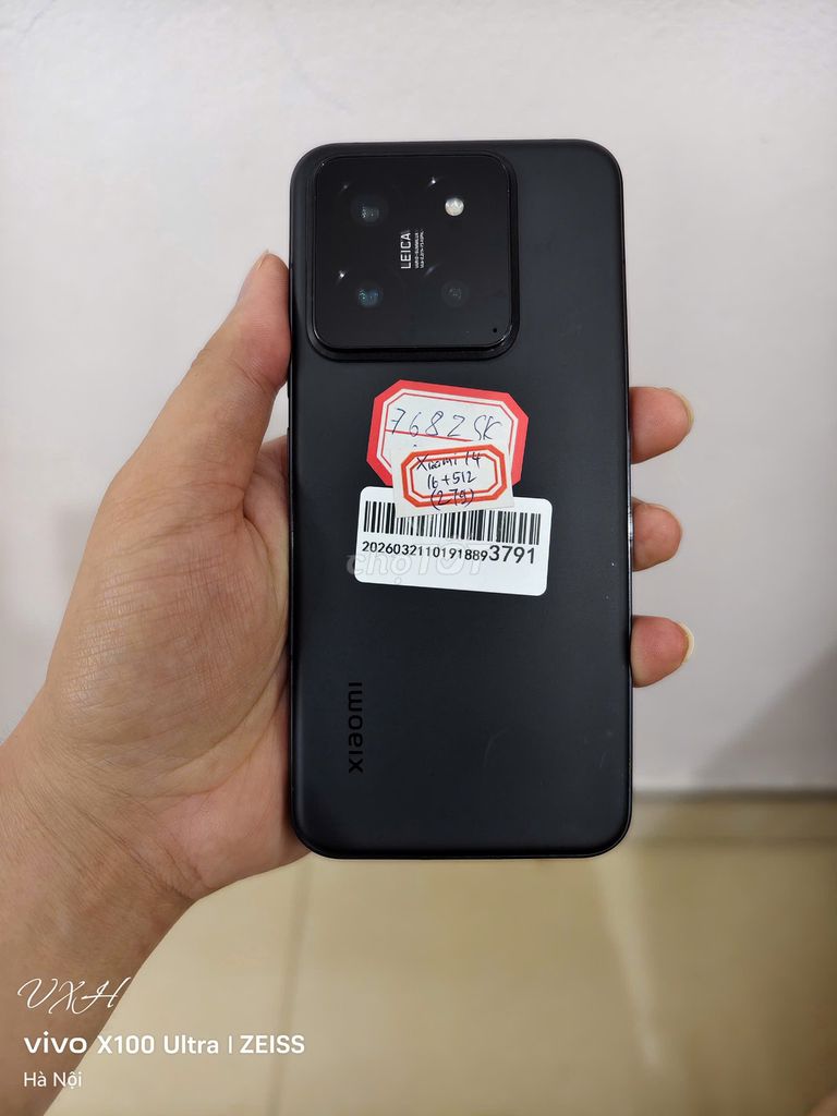 Xiaomi 14 16GB/512GB. Mua bán Điện thoại tại Huyện Sóc Sơn Hà Nội được đăng bởi Vuong Xuan Hung hình 1