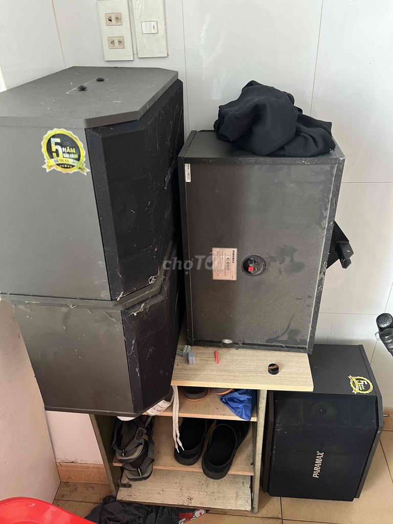 Loa karaoke Paramax K-850 Đen. Mua bán Tivi, Âm thanh tại Quận 8 Tp Hồ Chí Minh được đăng bởi Huy hình 1