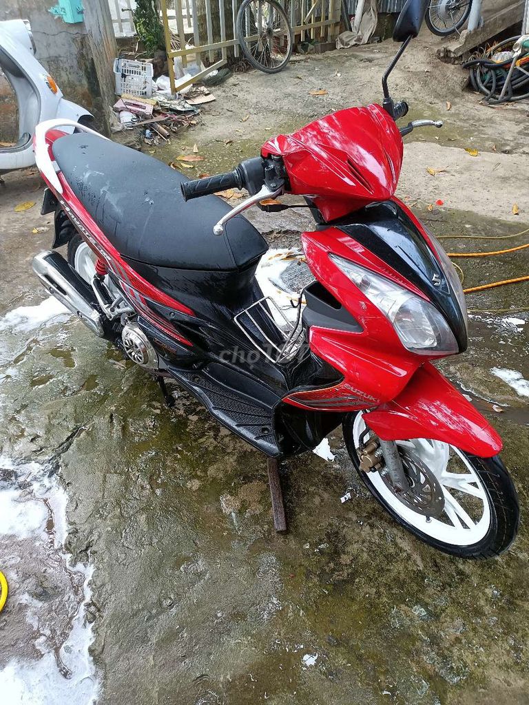 Suzuki chạy bình xăng xe số 100cc. Mua bán Xe máy tại Huyện Phú Tân An Giang được đăng bởi mai van cảnh hình 4