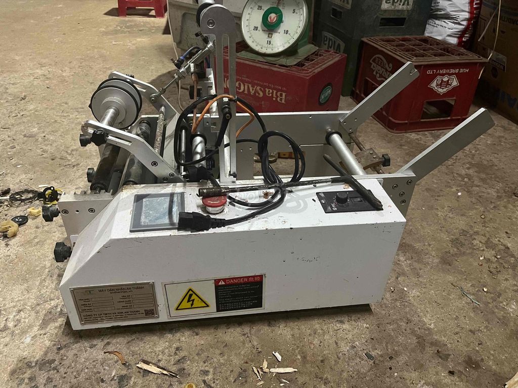 Máy dán nhãn An Thành FK603. Mua bán Đồ chuyên dụng, Giống nuôi trồng tại Huyện Hưng Nguyên Nghệ An được đăng bởi Đăng Khang hình 1