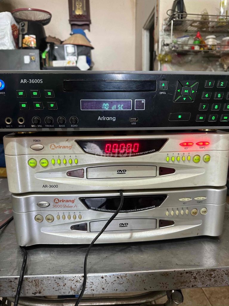 3 đầu đĩa Đầu karaoke Arirang AR-3600S như hình. Mua bán Tivi, Âm thanh tại Quận Tân Phú Tp Hồ Chí Minh được đăng bởi Anh tuấn hình 1