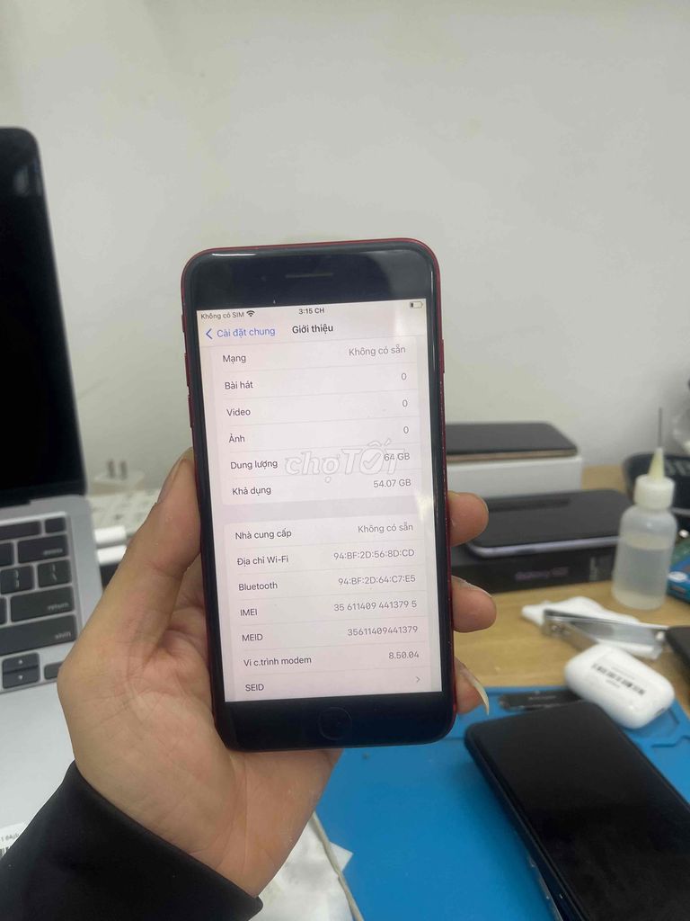 iPhone 8 Plus 64GB Đỏ lock