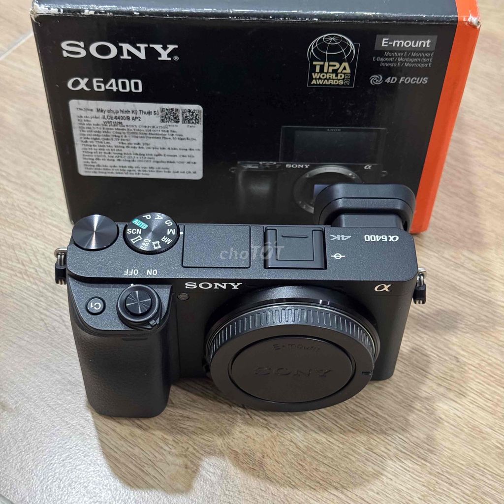 Máy ảnh Sony A6400 fullbox BHH 08/2027. Mua bán Máy ảnh, Máy quay tại Quận Tân Phú Tp Hồ Chí Minh được đăng bởi Bẩu hình 1