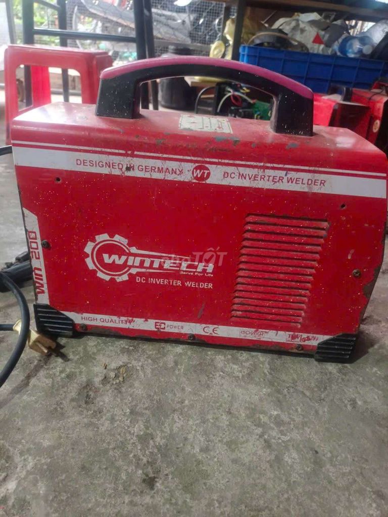 Máy hàn WINTECH WIN 200 Đỏ. Mua bán Đồ chuyên dụng, Giống nuôi trồng tại Thành phố Vĩnh Long Vĩnh Long được đăng bởi Tài Máy Hàn Vĩnh Long hình 1