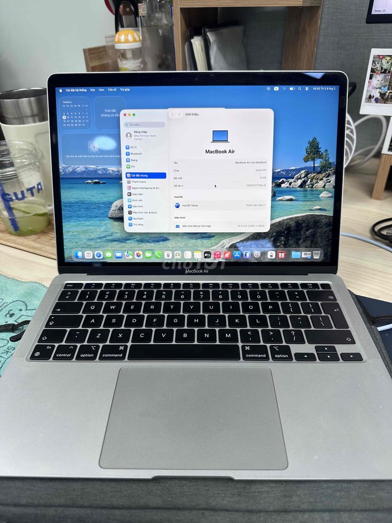 Apple MacBook Air 13 inch 8GB/512GB Bạc. Mua bán Laptop tại Quận Tân Phú Tp Hồ Chí Minh được đăng bởi Nguyên Dương hình 1