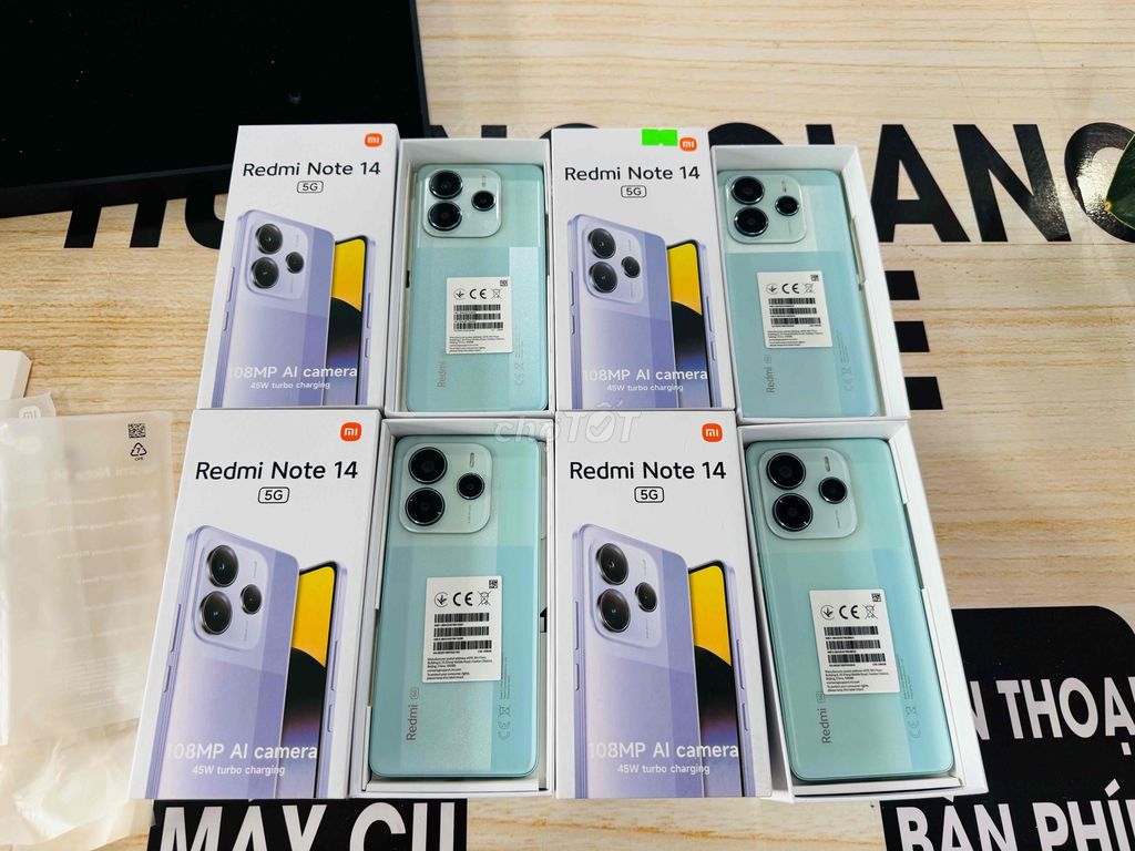Redmi Note 14 5G 256GB  New 💯. Mua bán Điện thoại tại Thành phố Bến Tre Bến Tre được đăng bởi HươngGiangmobile hình 1