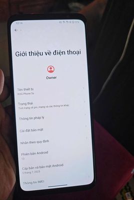 ROG 5 S. Mua bán Điện thoại tại Thành phố Thủ Dầu Một Bình Dương được đăng bởi Nga tuấn Đt Giá rẻ
