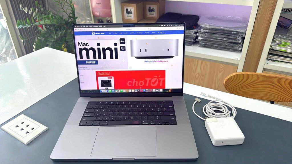 MacBook Pro 16inch: M1 Pro/16GB/512GB LikeNew. Mua bán Laptop tại Quận Thanh Khê Đà Nẵng được đăng bởi Tín Phát Apple hình 1