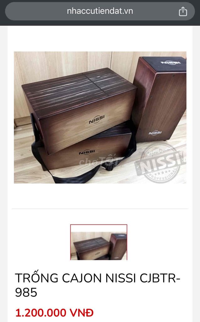 Cajon NISSI CJBTR-985 (Travel)