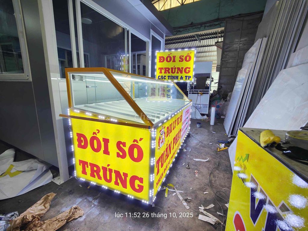 Tủ vé số Kim loại Kính Mới. Mua bán Đồ chuyên dụng, Giống nuôi trồng tại Thành phố Thủ Đức Tp Hồ Chí Minh được đăng bởi Hoàng hình 1