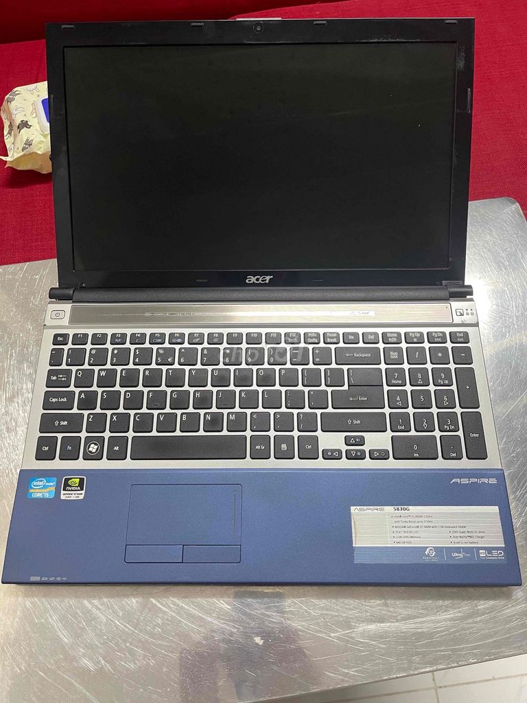 Acer Aspire S3 9G i5 GT 540M 6GB Xanh. Mua bán Laptop tại Quận Bình Thạnh Tp Hồ Chí Minh được đăng bởi Công Đức SCM hình 1