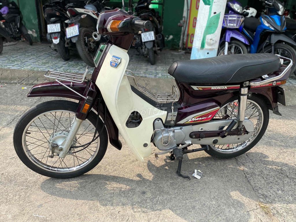 Honda Dream Thái 1997 Nâu đỏ. Mua bán Xe máy tại Huyện Hóc Môn Tp Hồ Chí Minh được đăng bởi xe máy Tùng Liên  hình 5