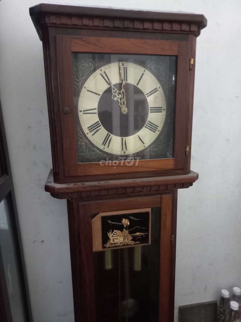 Đồng hồ cây Gỗ Nâu Đức Cổ điển. Mua bán Đồ sưu tầm, đồ cổ tại Quận 1 Tp Hồ Chí Minh được đăng bởi Anh Phát  hình 1