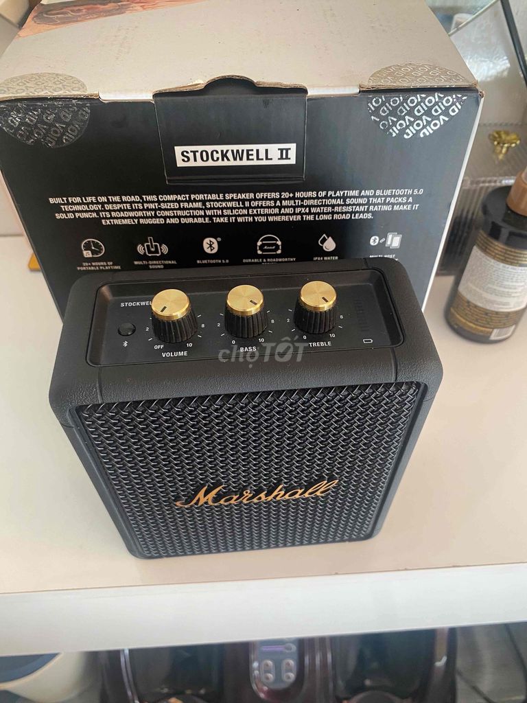 Loa Bluetooth Marshall Stockwell II Đen Đã sử dụng. Mua bán Tivi, Âm thanh tại Quận Tân Phú Tp Hồ Chí Minh được đăng bởi Tu Le hình 1