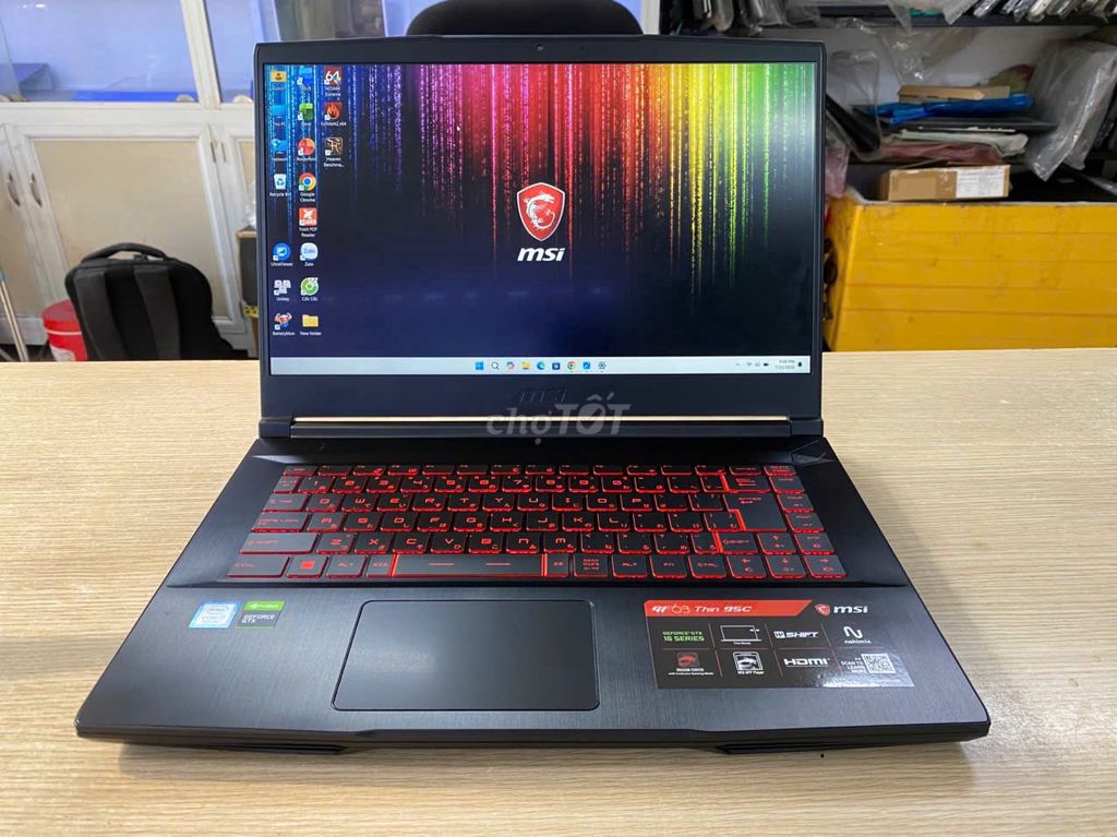 MSI GF63 Thin9SC i7 9750H 16G/256G GTX 1650 Max_Q. Mua bán Laptop tại Quận Nam Từ Liêm Hà Nội được đăng bởi Mạnh  hình 1
