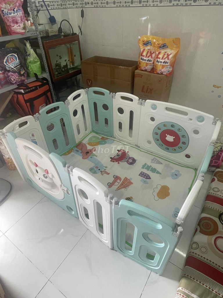 Quây cũi trẻ em V Baby Nhựa Mới 99%. Mua bán Mẹ và bé tại Huyện Nhà Bè Tp Hồ Chí Minh được đăng bởi Tăng Mỹ Mỹ hình 1