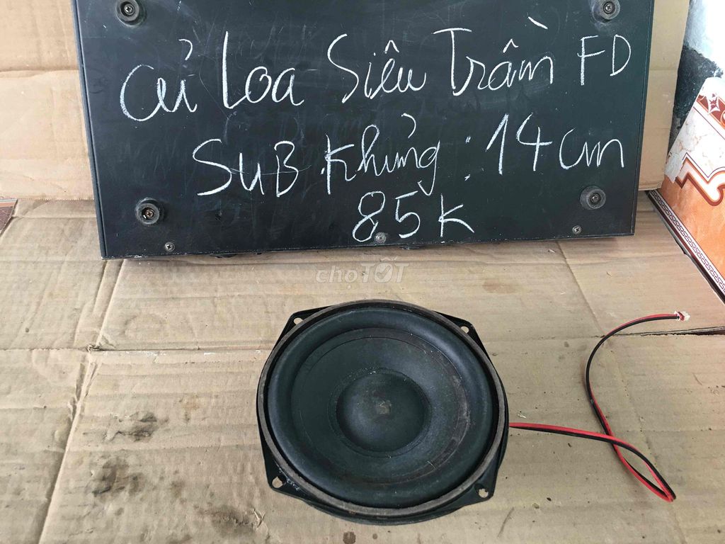 Củ loa siêu trầm FD 14cm. Mua bán Tivi, Âm thanh tại Thị xã Duy Tiên Hà Nam được đăng bởi hinh dieu linh hình 1