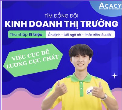 Nhân viên kinh doanh thị trường Unilever. Việc làm tại Thành phố Bạc Liêu Bạc Liêu được đăng bởi Nguyễn Thị Kim Thanh