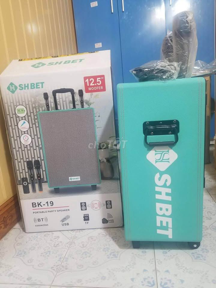Cần bán loa kéo di động SHBET BK19 nhanh, có fix. Mua bán Tivi, Âm thanh tại Huyện Bình Chánh Tp Hồ Chí Minh được đăng bởi Hoàng Nguyễn hình 1