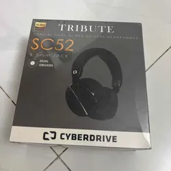 Tại nghe Tai nghe chụp tai Cyberdrive SC52 Đen Jack 3.5mm - 133074819