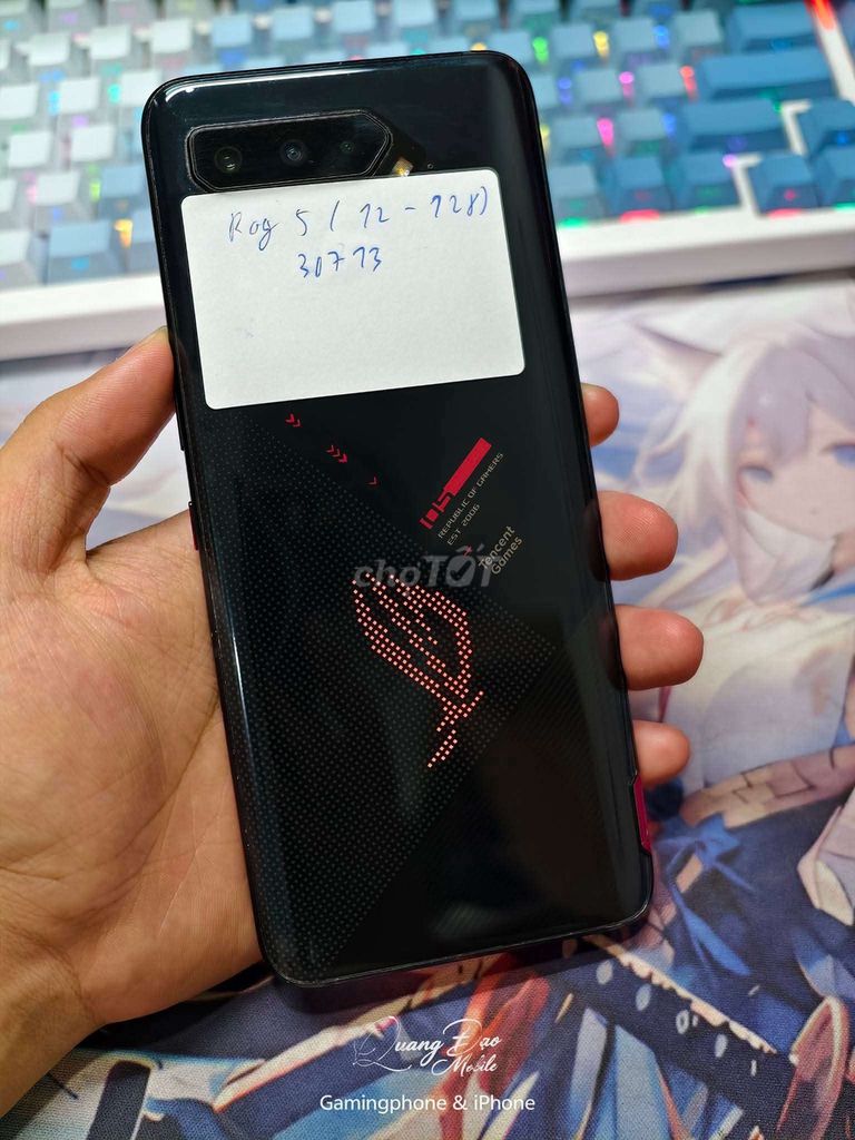 ROG Phone 5 128GB Đen 98%. Mua bán Điện thoại tại Quận Hà Đông Hà Nội được đăng bởi Đạo Nguyễn hình 1
