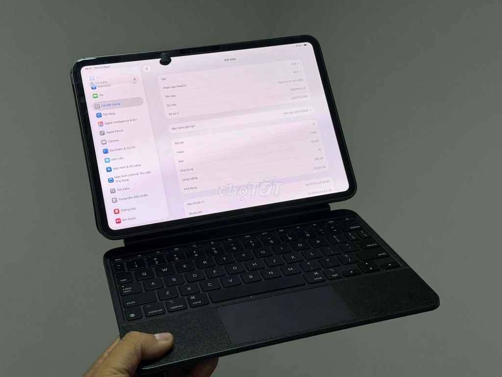 iPad Pro M5 11” 256 WF Pin 100% Máy Đẹp. Mua bán Máy tính bảng tại Thành phố Thủ Đức Tp Hồ Chí Minh được đăng bởi iPad SG hình 1