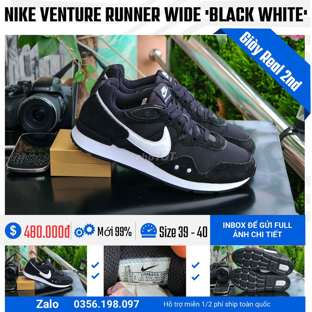 [CHÍNH HÃNG] [Mới 99%] Nike Venture Runner Wide. Mua bán Giày dép tại Quận Ngô Quyền Hải Phòng được đăng bởi chú CÔNG AN bán giày CHÍNH HÃNG hình 1