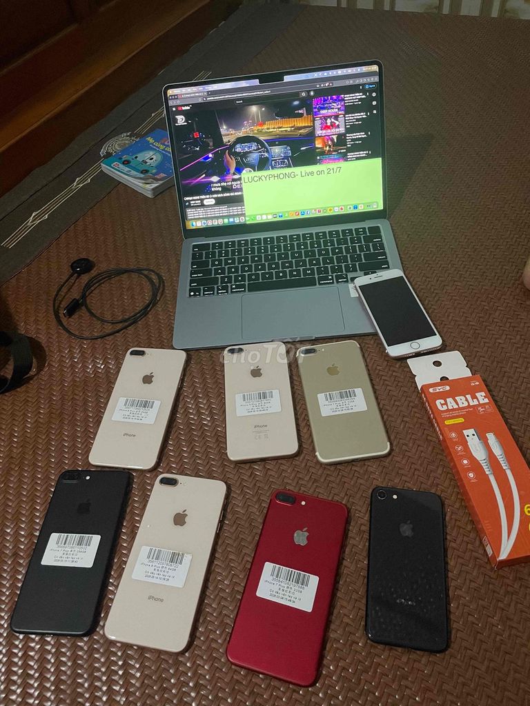 Apple iPhone 8G,7plus,8Plus  Vàng, Đỏ,Đen 96-98%. Mua bán Điện thoại tại Thành phố Vĩnh Yên Vĩnh Phúc được đăng bởi NGUYỄN VĂN PHONG hình 1