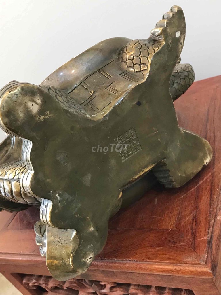 Tượng Phật Di Lặc đồng vàng cao 36 cm. Mua bán Đồ sưu tầm, đồ cổ tại Huyện Hóc Môn Tp Hồ Chí Minh được đăng bởi Đăng  hình 5
