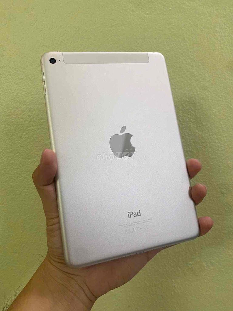 Apple iPad mini 4 Wifi 16GB Bạc Đã sử dụng. Mua bán Máy tính bảng tại Quận Ninh Kiều Cần Thơ được đăng bởi Phúc Nguyễn hình 1