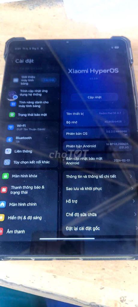 Xiaomi Redmi Pad SE 4GB/64GB Đen. Mua bán Máy tính bảng tại Quận 7 Tp Hồ Chí Minh được đăng bởi thành long hình 1