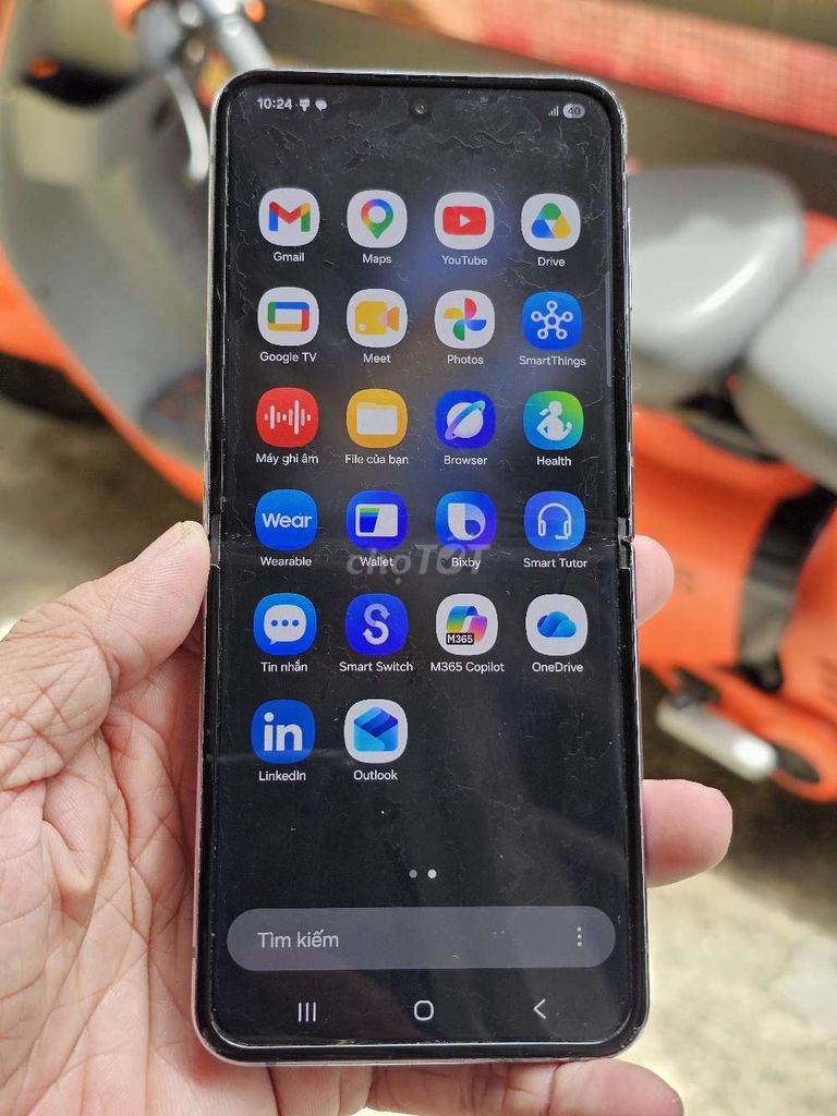  Galaxy Z Flip4 128GB VN trải nghiệm . Mua bán Điện thoại tại Quận 8 Tp Hồ Chí Minh được đăng bởi Thiên Hòa mobile  hình 1