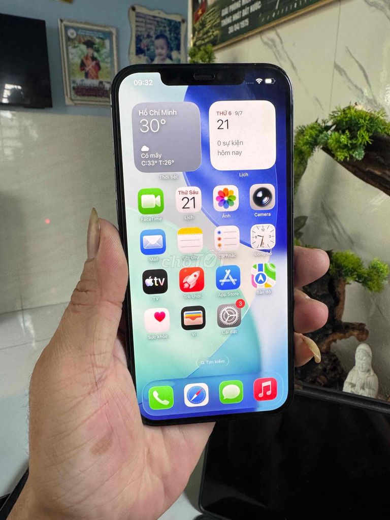 Apple iPhone 12 Pro Max 128GB Xanh. Mua bán Điện thoại tại Thành phố Thuận An Bình Dương được đăng bởi  Phan Trung hình 1