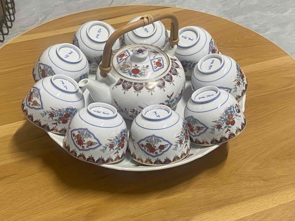 Bộ ấm trà Gốm sứ Nhật Bản Mới 99%. Mua bán Nội thất, đồ gia dụng khác tại Thành phố Long Xuyên An Giang được đăng bởi Hồng Nhung hình 1