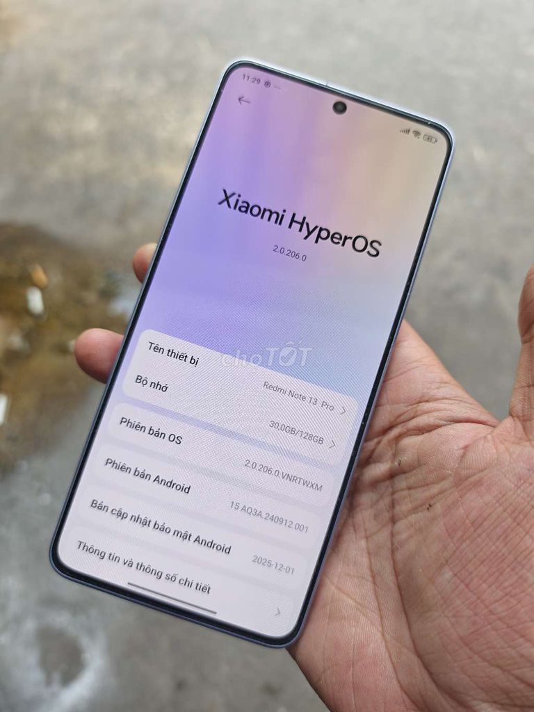 Xiaomi Redmi Note 13 Pro 8GB/128GB Xanh lá. Mua bán Điện thoại tại Quận 11 Tp Hồ Chí Minh được đăng bởi TH hình 1