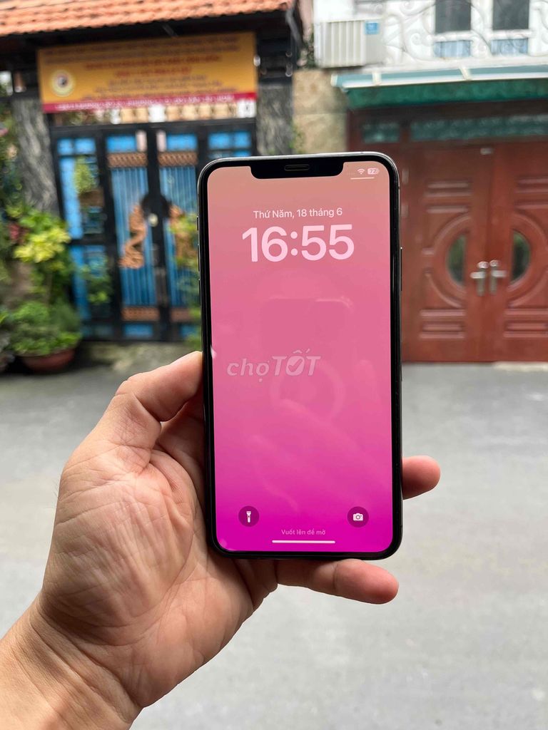 Apple iPhone 11 Pro Max 64GB Xám. Mua bán Điện thoại tại Quận Gò Vấp Tp Hồ Chí Minh được đăng bởi HQ1986 Thanh Lý Cầm Đồ hình 1