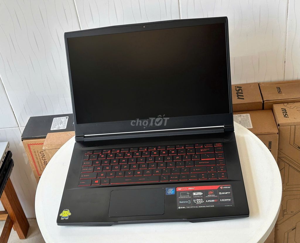 MSI GF63 8RC i5-8300H, 8GB, 480GB, GTX 1050 4GB. Mua bán Laptop tại Quận Tân Bình Tp Hồ Chí Minh được đăng bởi Nguyễn Văn Nghĩa hình 1