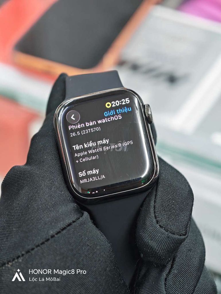 Apple Watch Series 9 Thép Đen 41mm LTE. Mua bán Thiết bị đeo thông minh tại Thành phố Đà Lạt Lâm Đồng được đăng bởi Lộc Lá Mô Bai hình 1