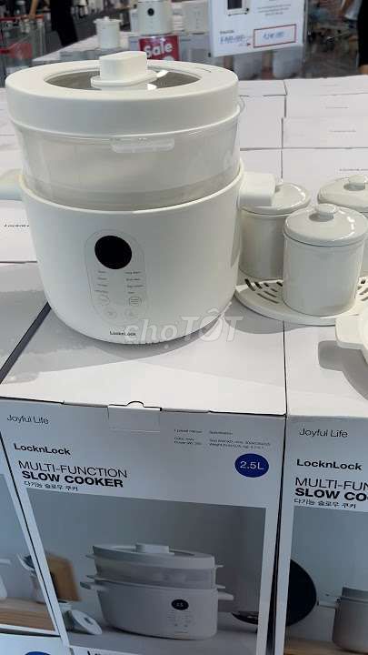 Nồi nấu chậm LocknLock Multi-Function Trắng 2.5L. Mua bán Bếp, lò, đồ điện nhà bếp tại Huyện Củ Chi Tp Hồ Chí Minh được đăng bởi Cafe nguyên chất hình 1