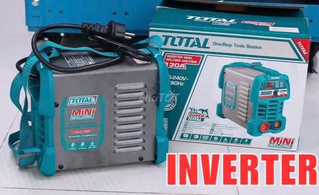 Máy hàn Total Mini Welding Inverter Xám, xanh ngọc. Mua bán Đồ chuyên dụng, Giống nuôi trồng tại Huyện Châu Thành Hậu Giang được đăng bởi Duy Nguyễn Cái Răng hình 1