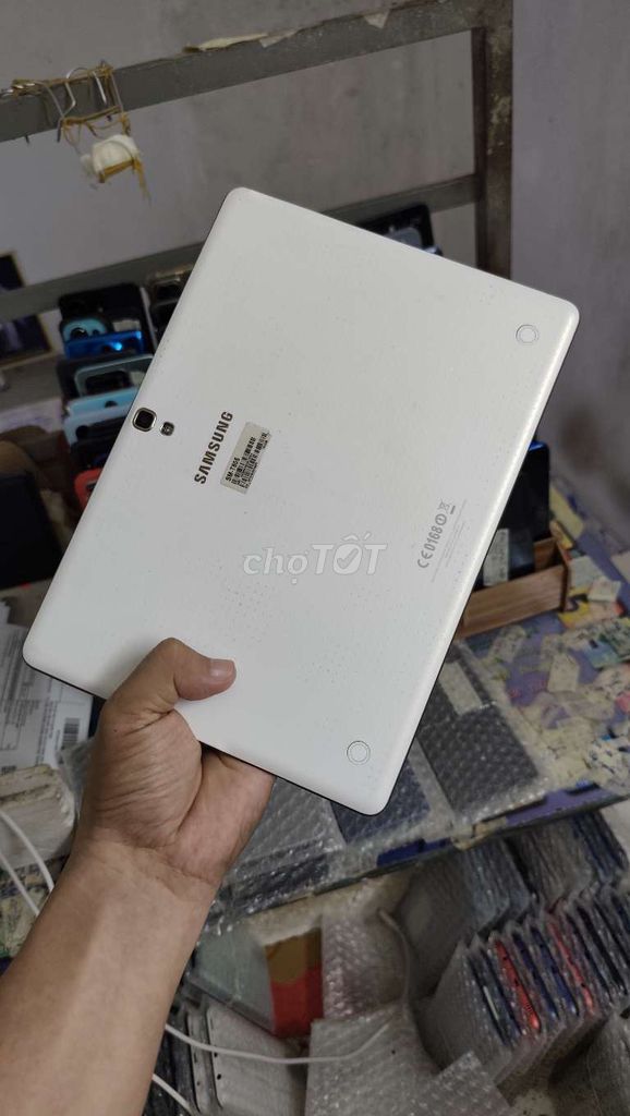 Samsung Tab S 10inch, ram 3gb, 4G wifi. Mua bán Máy tính bảng tại Quận Gò Vấp Tp Hồ Chí Minh được đăng bởi A LONG   nhận thanh toán THẺ TÍN DỤNG hình 1
