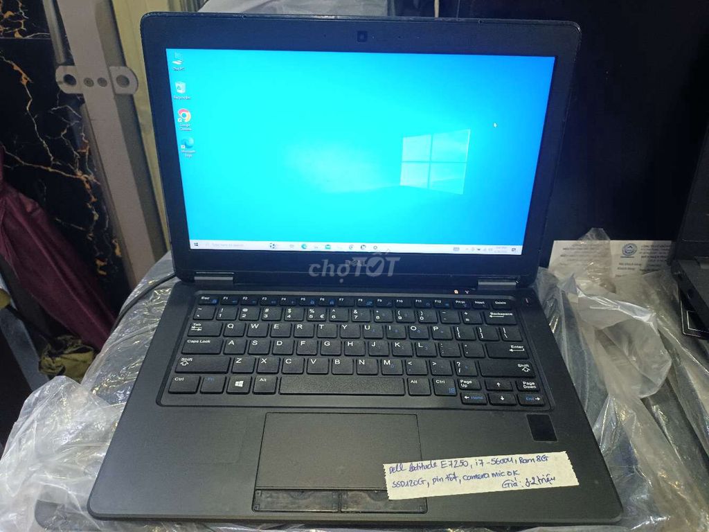 Dell Latitude E7250 i7-5600U 12.5 inch 8GB/120GB. Mua bán Laptop tại Quận Hải Châu Đà Nẵng được đăng bởi NGUYỄN ĐĂNG LÝ hình 1