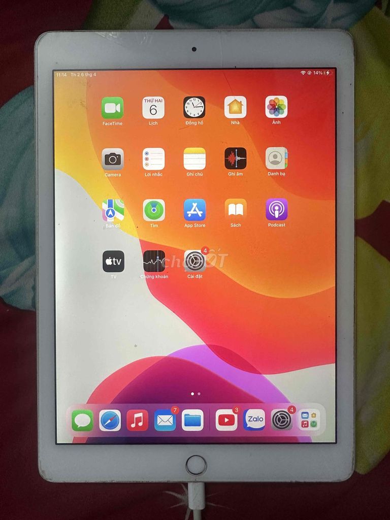 Apple iPad Air 2 16GB Bạc. Mua bán Máy tính bảng tại Quận 8 Tp Hồ Chí Minh được đăng bởi Tuấn Trần hình 1