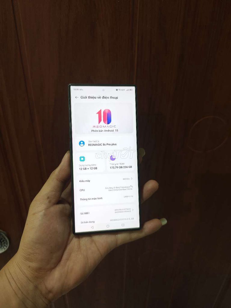 RedMagic 8S Pro Plus 256GB Đen. Mua bán Điện thoại tại Quận 12 Tp Hồ Chí Minh được đăng bởi Hoàng hình 1