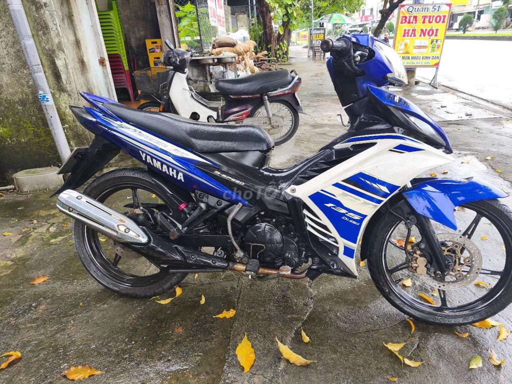 Yamaha Exciter 135 Xanh trắng nguyên bản. Mua bán Xe máy tại Thị xã Điện Bàn Quảng Nam được đăng bởi gia hân hình 2