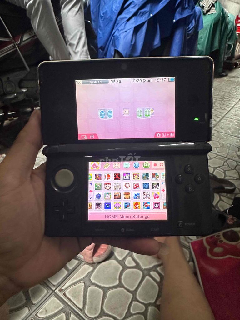 nitendo 3ds hẹck 64g