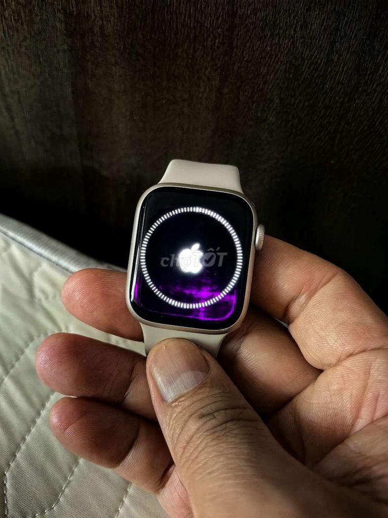 Apple Watch Series 7 Trắng. Mua bán Thiết bị đeo thông minh tại Quận Ba Đình Hà Nội được đăng bởi Hà Nội Phố hình 1